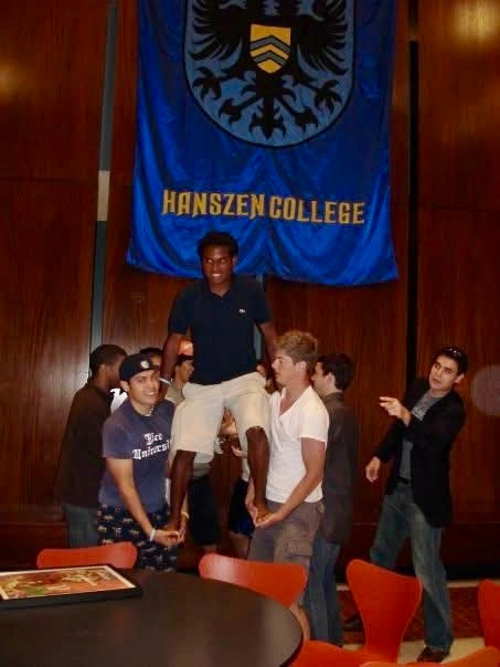 Felix Campos as a student