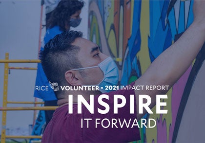 Inspire it forward Volunteer Impact Report 2021