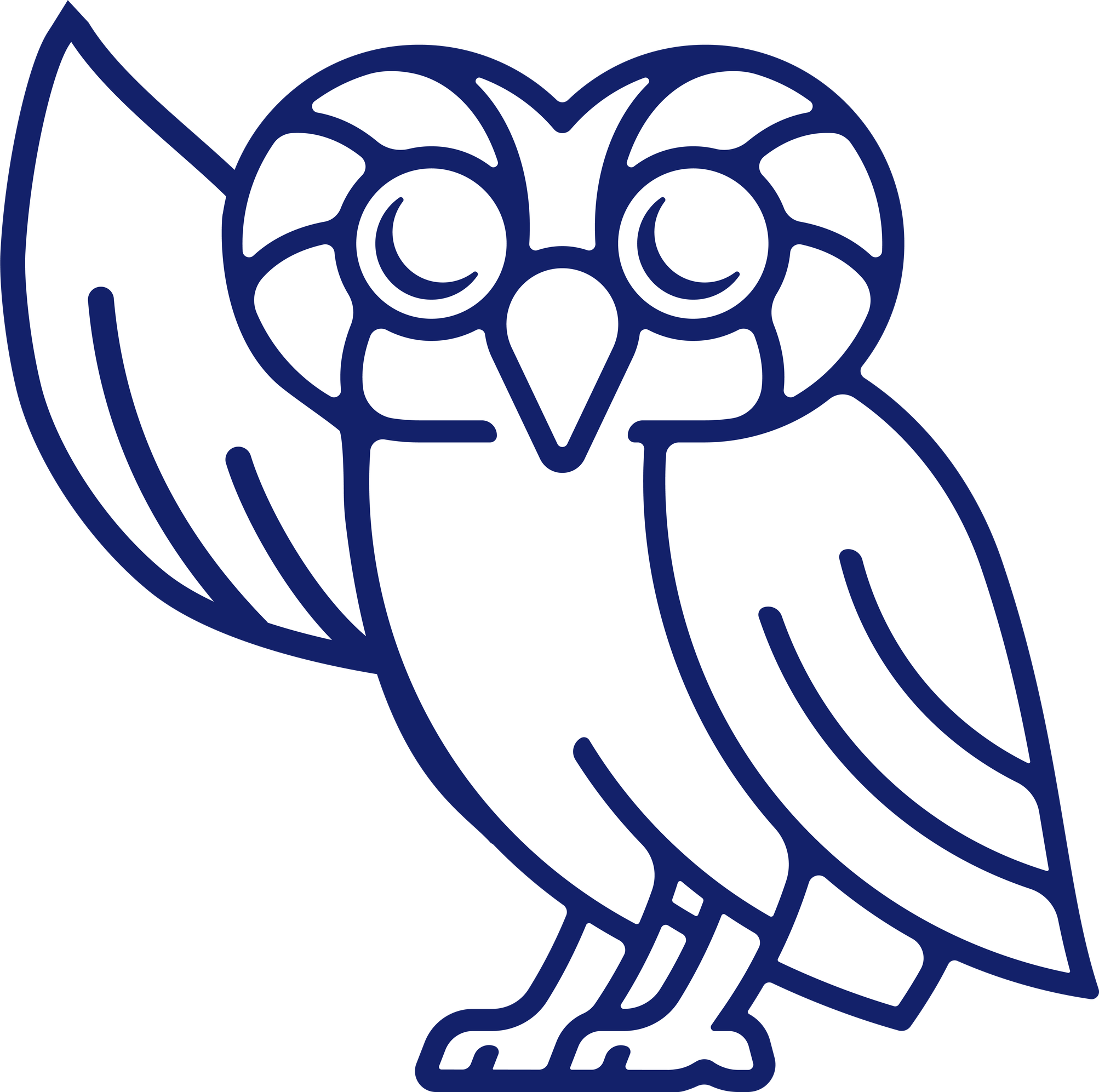 Rice Volunteer Owl