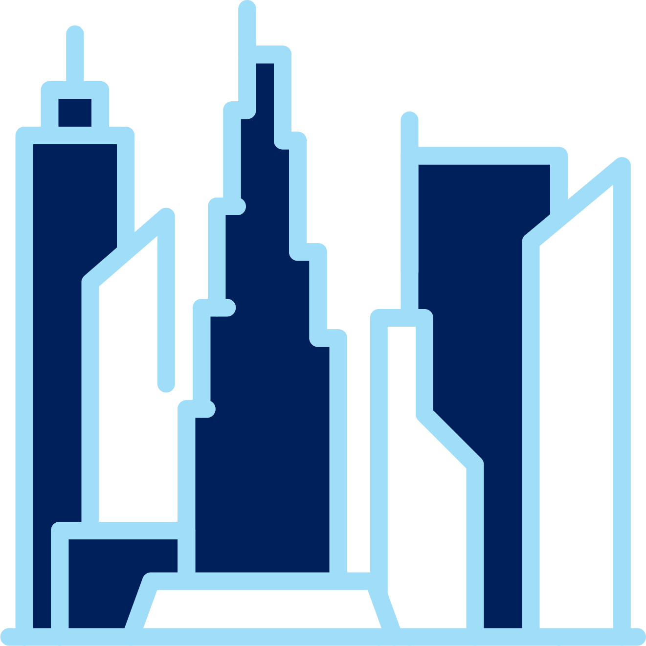 icon of a city skyline